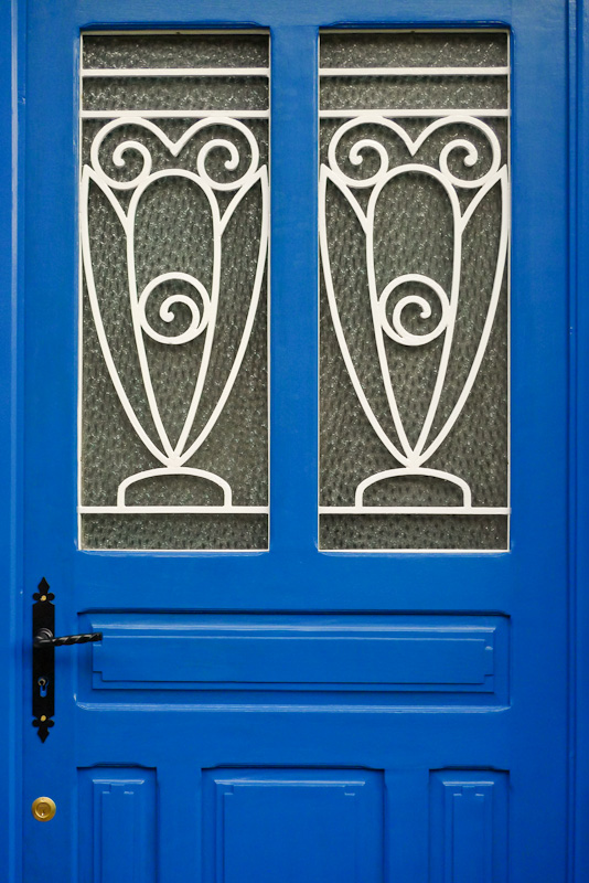 Random image: Blue Door Closeup