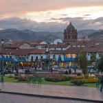 Plaza de Armas bis Sonnenuntergang