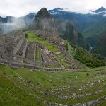 Panorama von Machu Picchu Complex