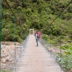 Cruzando el puente de Chaullay